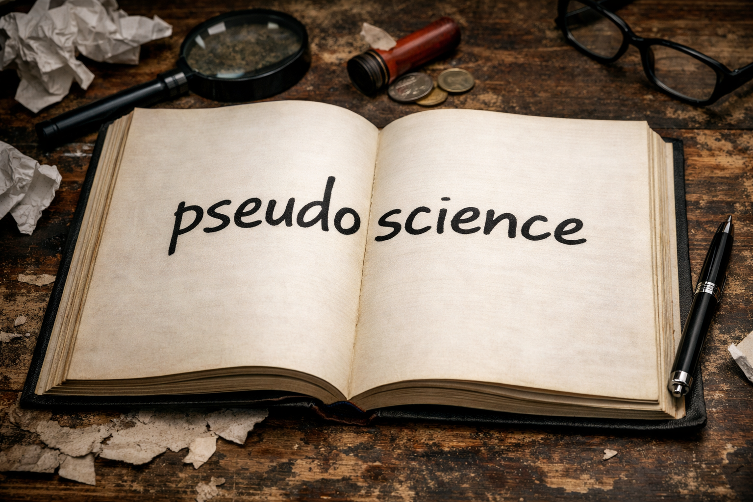journal that opens up with pseudoscience. fake science.